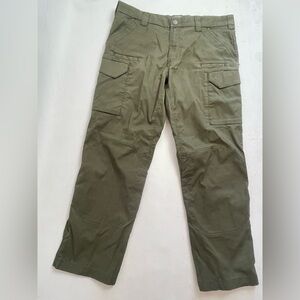 First Tactical Men’s V2 Cargo Pants – Dark Green, Size 38x36 (Medium Fit)